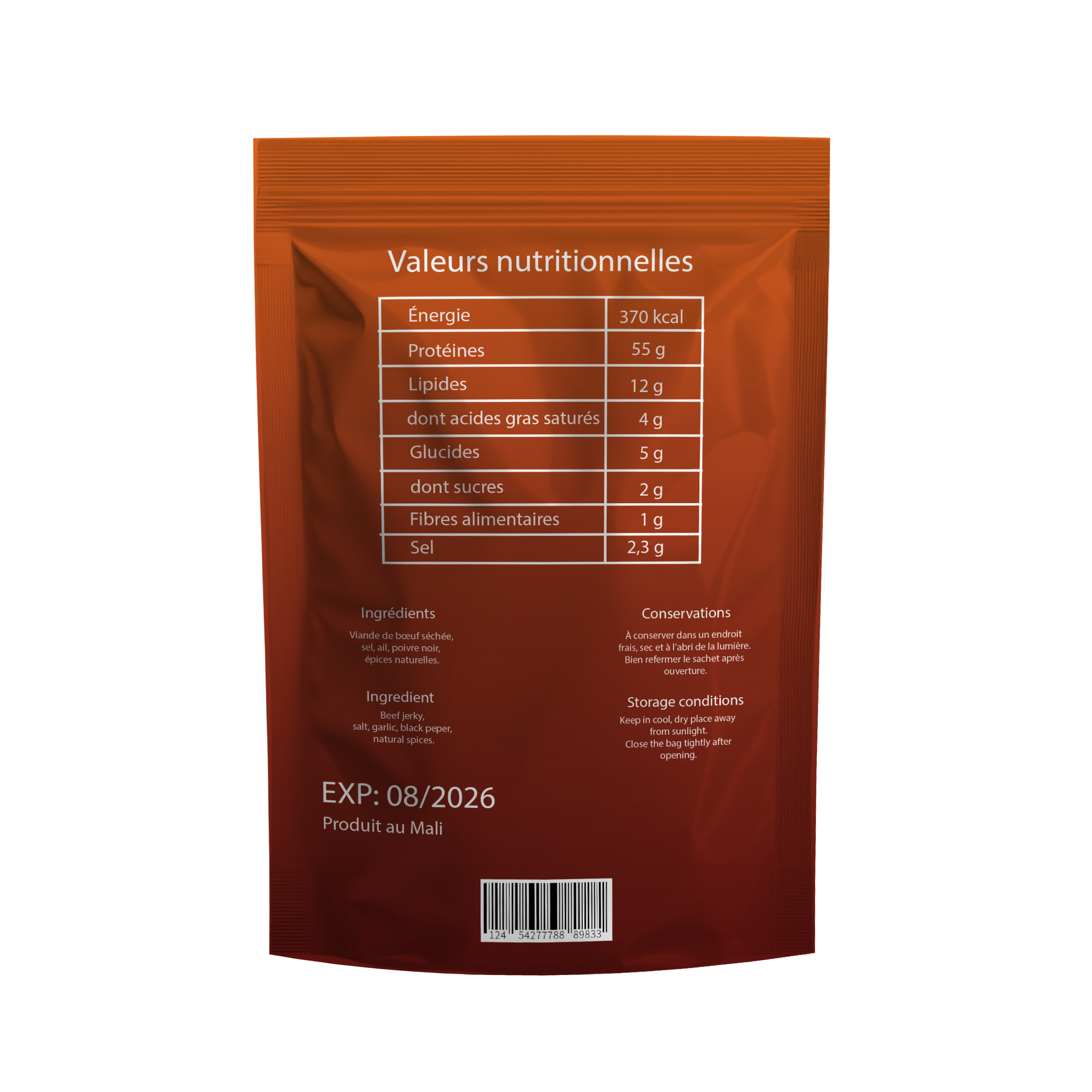sachet verso np